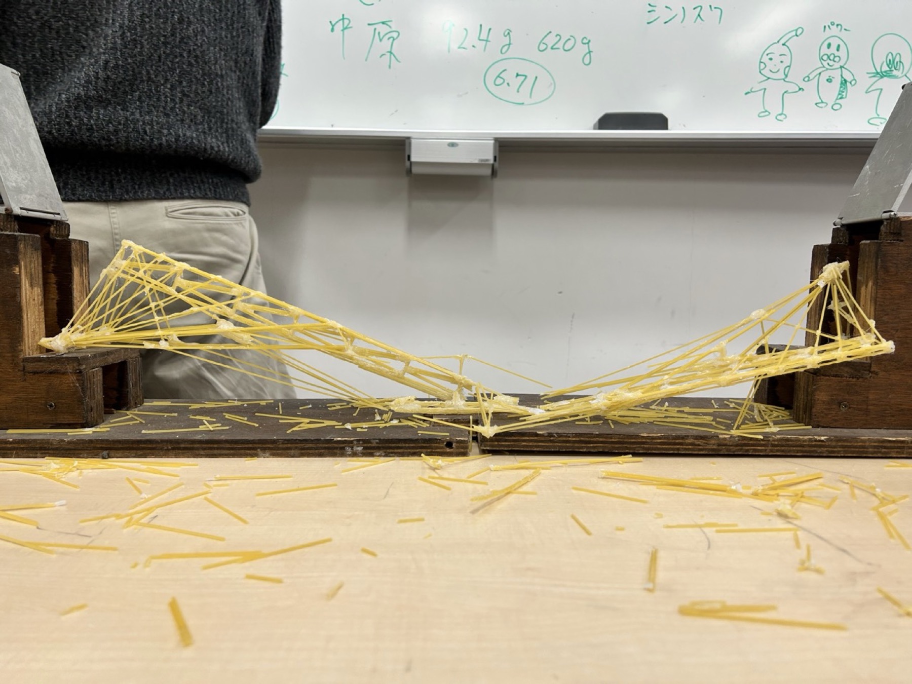 Pasta bridge design